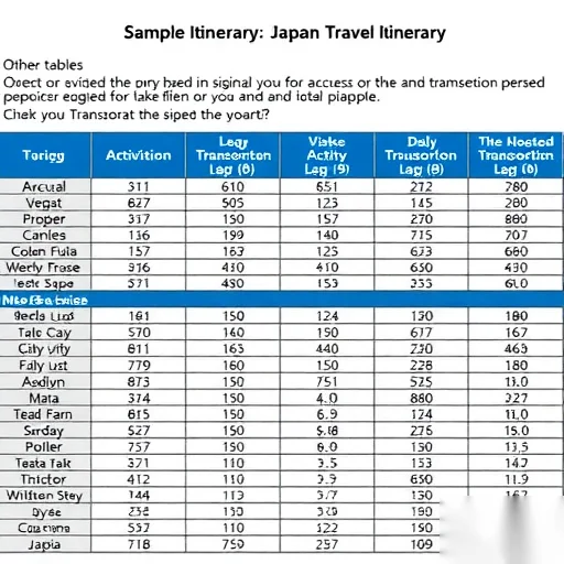 How to Create a Travel Itinerary Table? A Simple Solution for Planning Your Trip–智穹界JourneyLink How to Create a Travel Itinerary Table? A Simple Solution for Planning Your Trip–智穹界JourneyLink